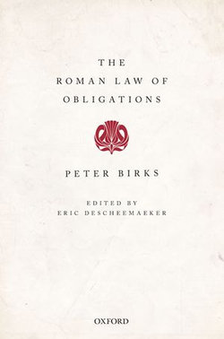 The Roman Law of Obligations