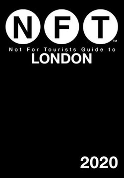 Not For Tourists Guide to London 2020