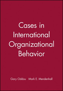 Cases in International Organizational Behavior