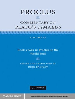 Proclus: Commentary on Plato's Timaeus, Part 2, Proclus on the World Soul