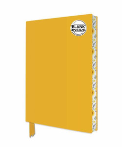 Sunny Yellow Blank Artisan Notebook (Flame Tree Journals)