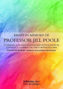 Essays in Memory of Professor Jill Poole