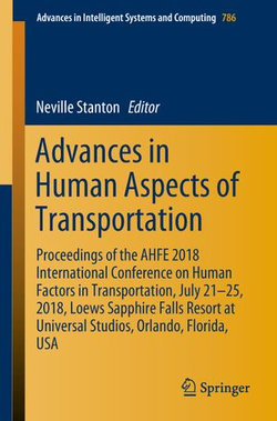 Advances in Human Aspects of Transportation