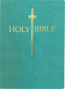 KJV Sword Bible, Large Print, Coastal Blue Ultrasoft