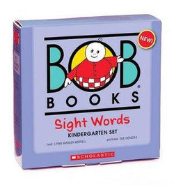 Bob Books - Sight Words Kindergarten Box Set Phonics, Ages 4 and up, Kindergarten, Flashcards (Stage 2: Emerging Reader)