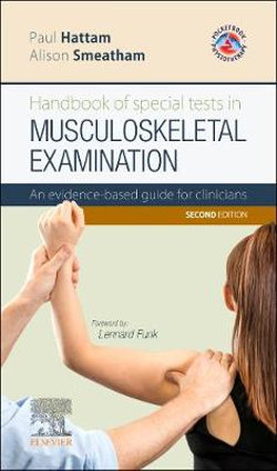 Handbook of Special Tests in Musculoskeletal Examination