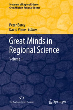 Great Minds in Regional Science