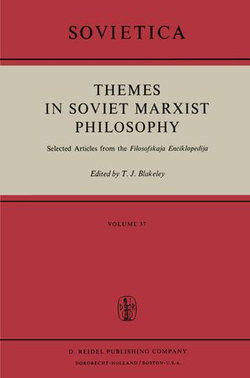 Themes in Soviet Marxist Philosophy