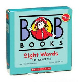 Bob Books - Sight Words First Grade Box Set Phonics, Ages 4 and up, First Grade, Flashcards (Stage 2: Emerging Reader)