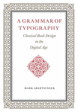 A Grammar of Typography