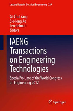 IAENG Transactions on Engineering Technologies