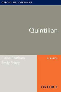 Quintilian: Oxford Bibliographies Online Research Guide