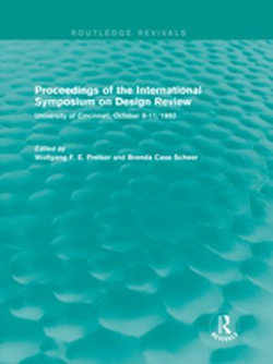 Proceedings of the International Symposium on Design Review (Routledge Revivals)