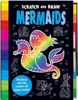 Mermaids : Scratch & Draw