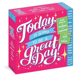 Today Is Going to Be a Great Day Page-A-Day (R) Calendar 2025