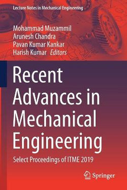 Recent Advances in Mechanical Engineering