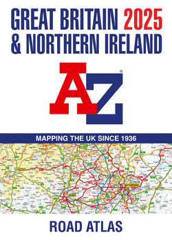 Great Britain and Northern Ireland a-Z Road Atlas 2025 (A3 Paperback)