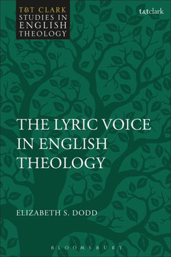 The Lyric Voice in English Theology