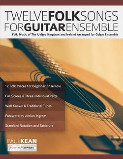 12 Folk Songs for Guitar Ensemble