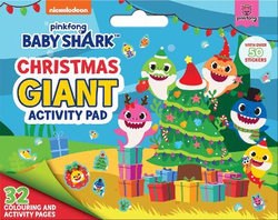 Baby Shark: Christmas Giant Activity Pad (Nickelodeon)