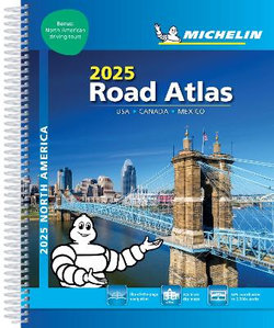 Michelin North America Road Atlas 2025