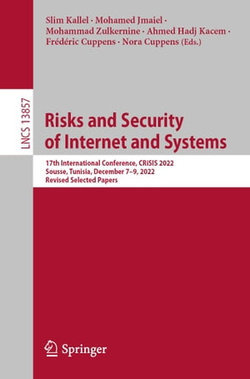 Risks and Security of Internet and Systems