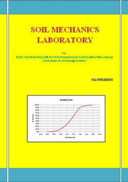 SOIL MECHANICS LABORATORY