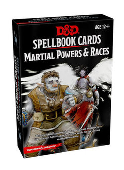 D&amp;D Spellbook Cards: Martial Powers &amp; Races Deck (61 Cards)