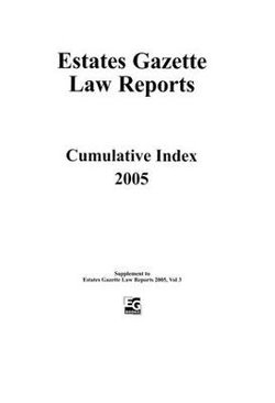 EGLR 2005 Index