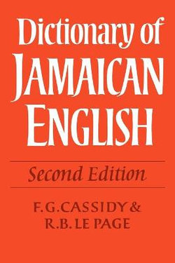 Dictionary of Jamaican English