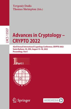 Advances in Cryptology – CRYPTO 2022