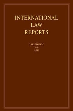 International Law Reports: Volume 196