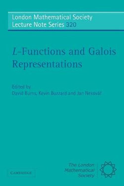 L-Functions and Galois Representations