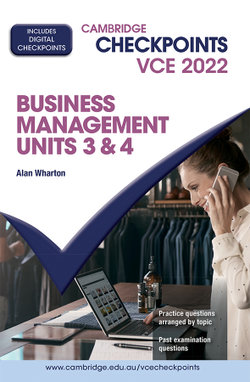 Cambridge Checkpoints VCE Business Management Units 3&4 2022