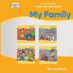 A Teach Me about Four-In-One Book - MY FAMILY