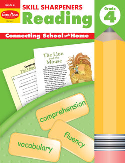 Skill Sharpeners: Reading, Grade 4 Workbook