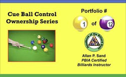 Cue Ball Control Ownership Series, Portfolio #1 of 12