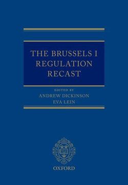 The Brussels I Regulation Recast