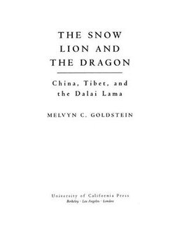 The Snow Lion and the Dragon