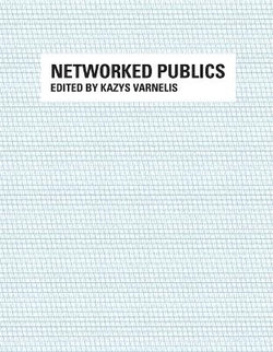 Networked Publics