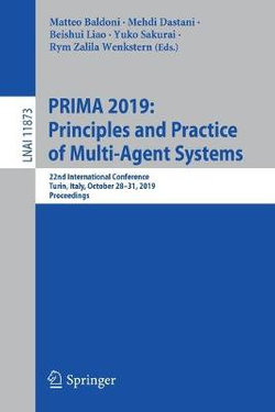 PRIMA 2019: Principles and Practice of Multi-Agent Systems