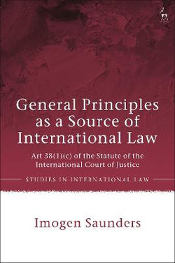 General Principles As a Source of International Law