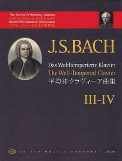 The Well-Tempered Clavier - Book III-IV