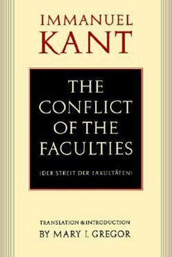 The Conflict of the Faculties