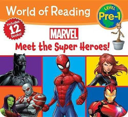 World of Reading Marvel Meet the Super Heroes! (Pre-Level 1 Boxed Set)