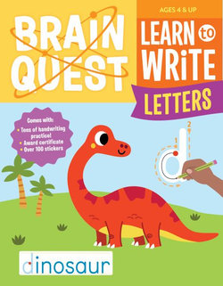 Brain Quest Learn to Write: Letters