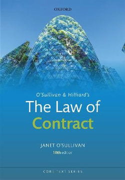 O'Sullivan and Hilliard's the Law of Contract