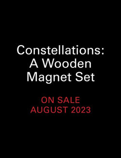 Constellations: a Wooden Magnet Set