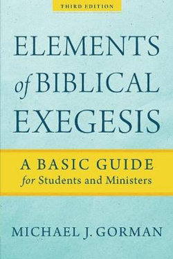 Elements of Biblical Exegesis