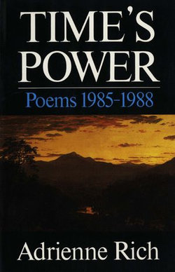 Time's Power: Poems 1985-1988